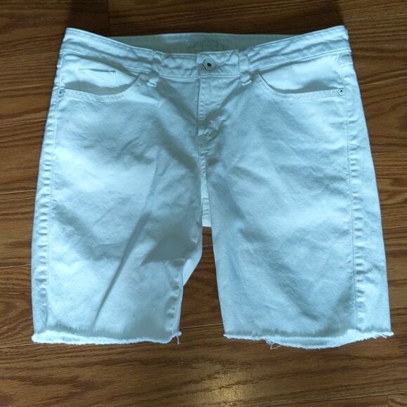 Guess white Brittany skinny shorts Sz 29 - Picture 1 of 6